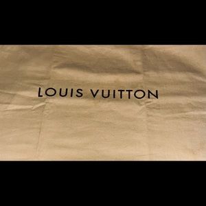 XL Louis Vuitton dust bag